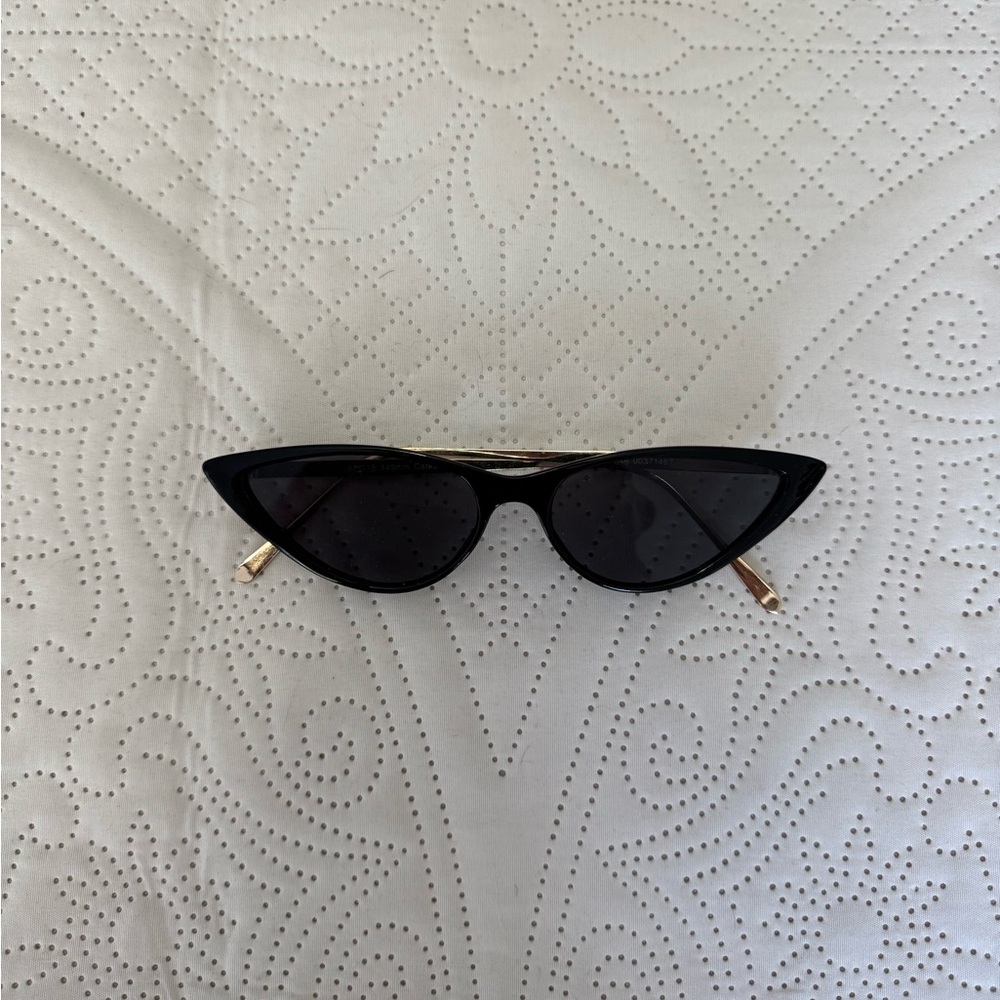 EGO Black Cat-Eye Sunglasses